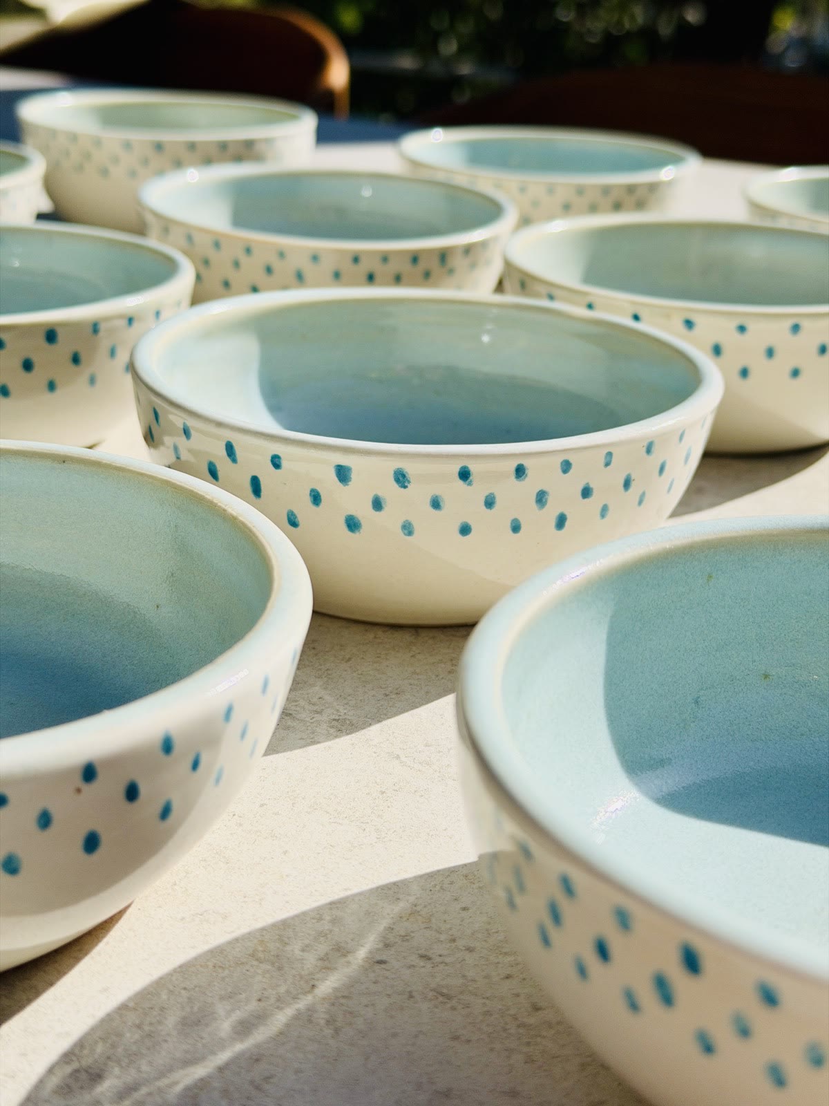 Handmade pottery by Suzanne Luna