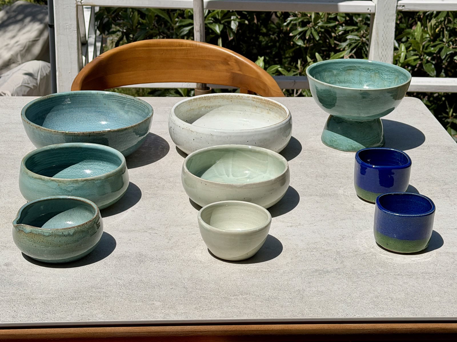 Handmade pottery by Suzanne Luna