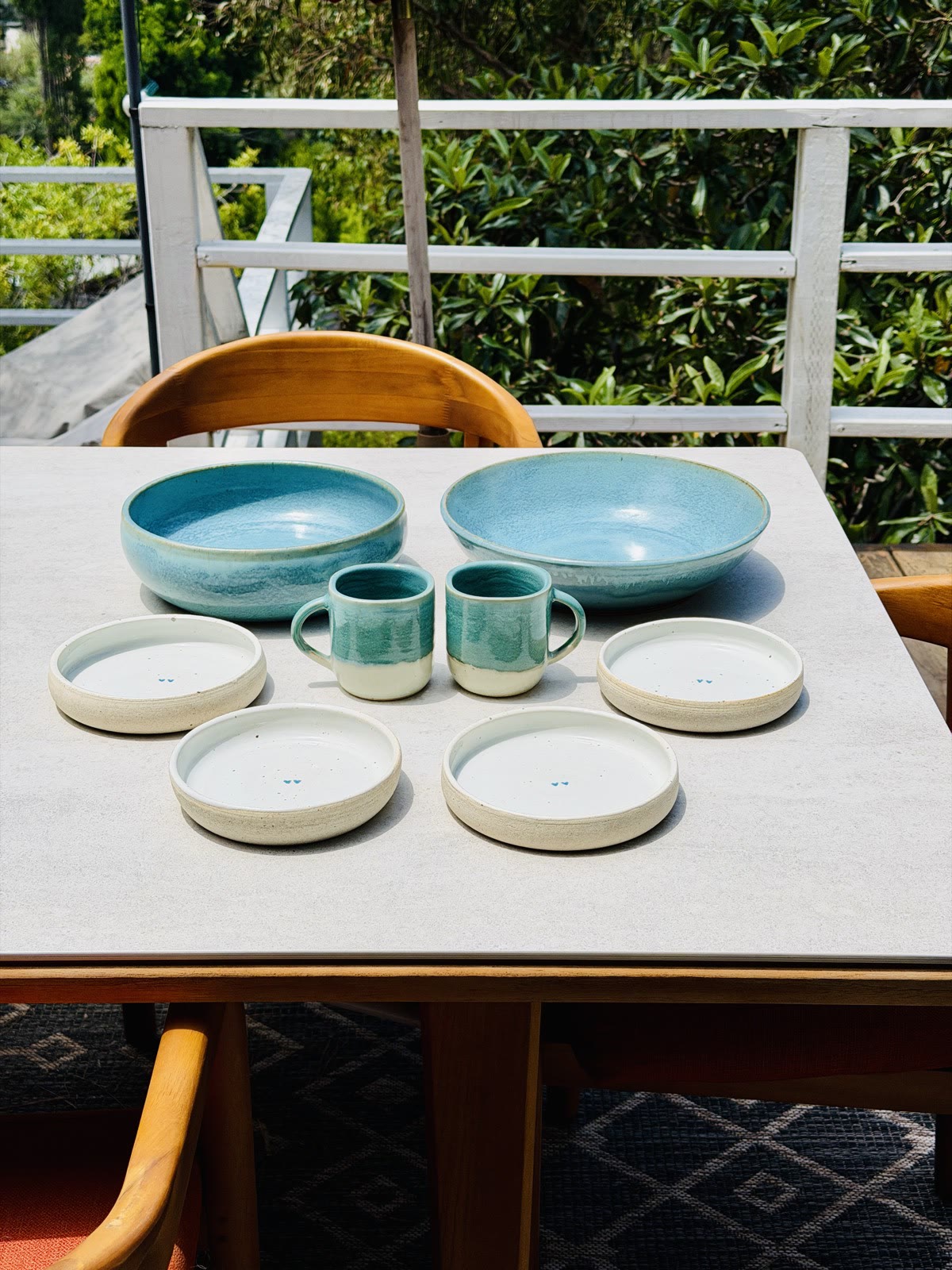 Handmade pottery by Suzanne Luna