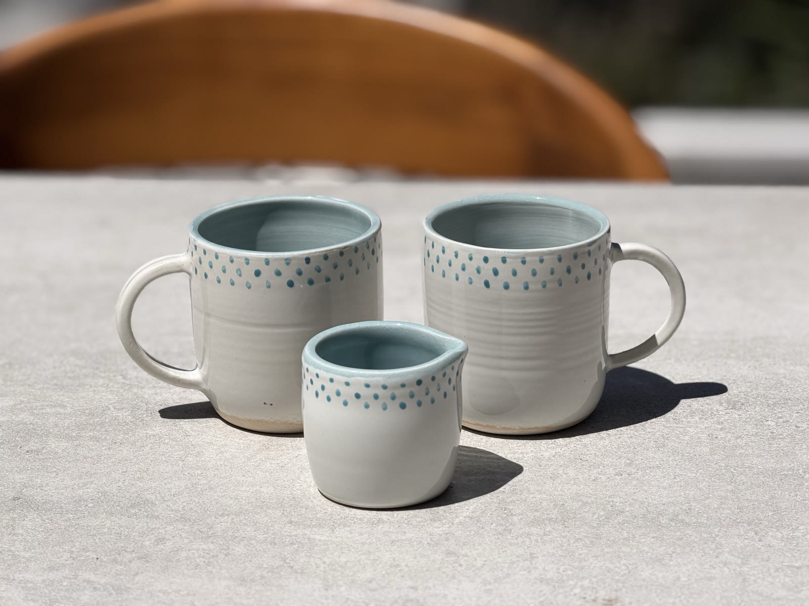 Handmade pottery by Suzanne Luna