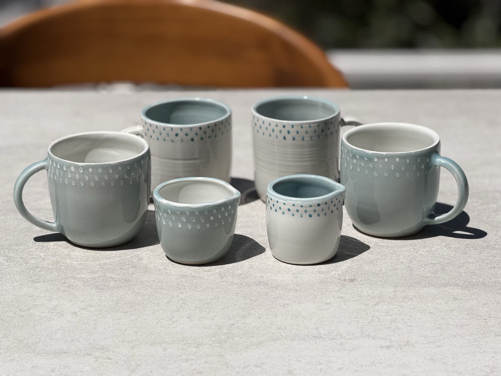 Handmade pottery by Suzanne Luna