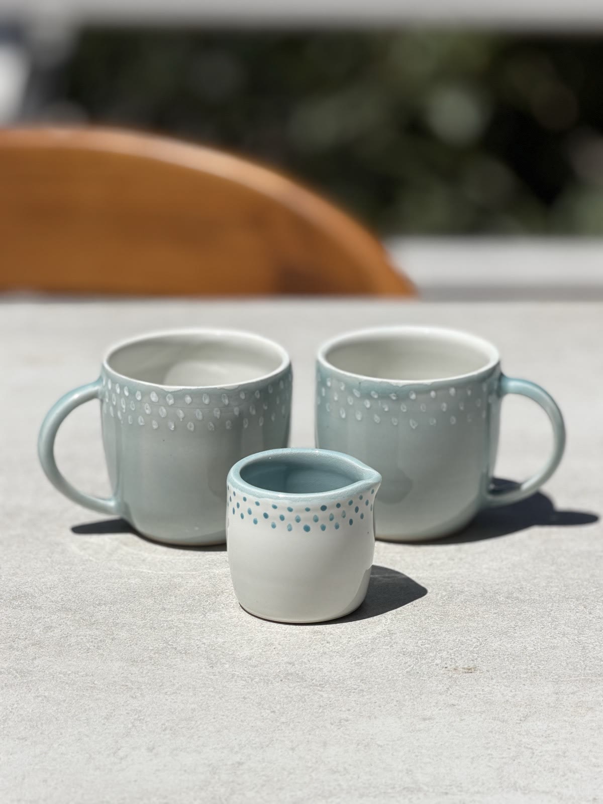 Handmade pottery by Suzanne Luna