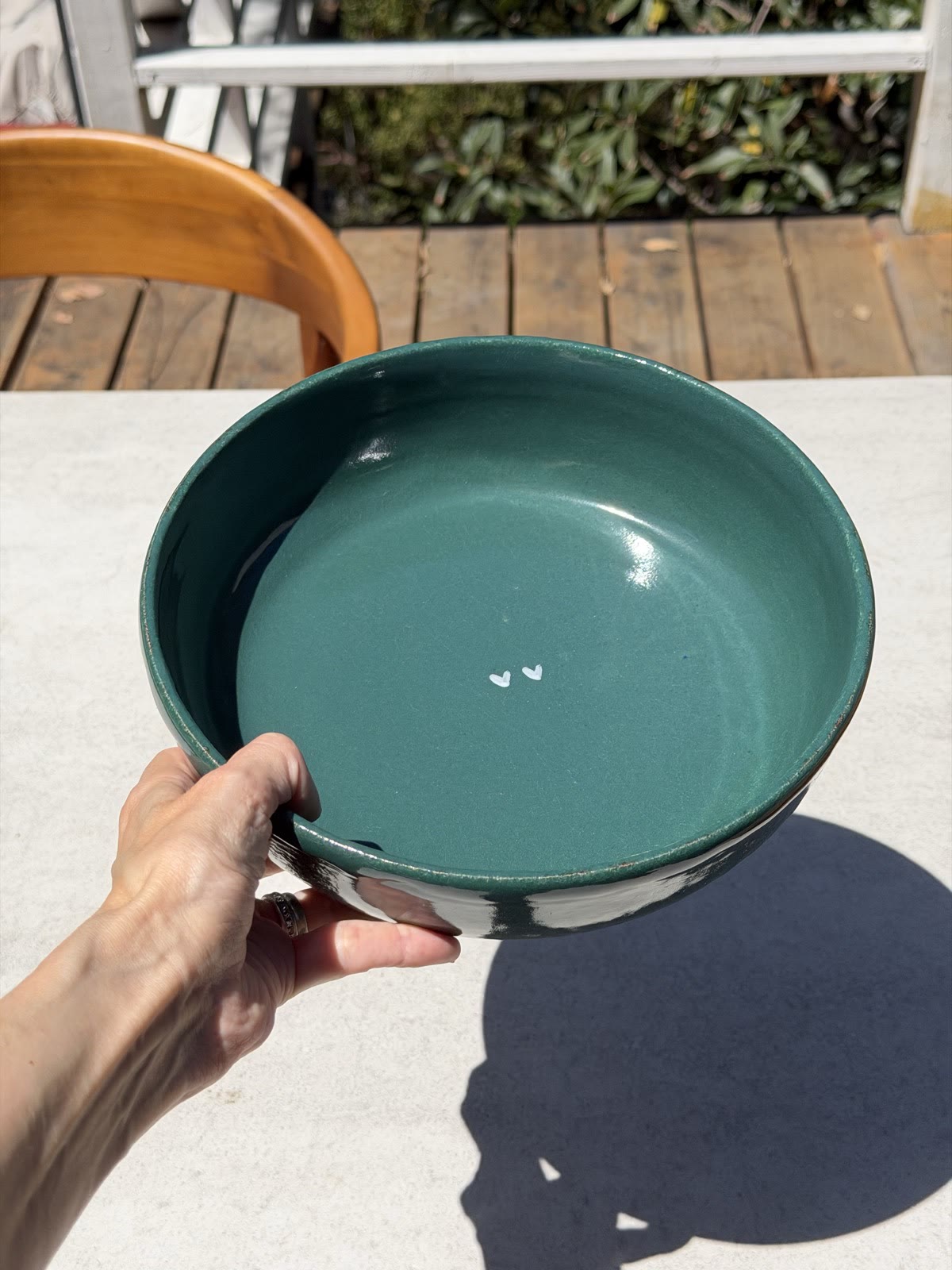 Handmade pottery by Suzanne Luna