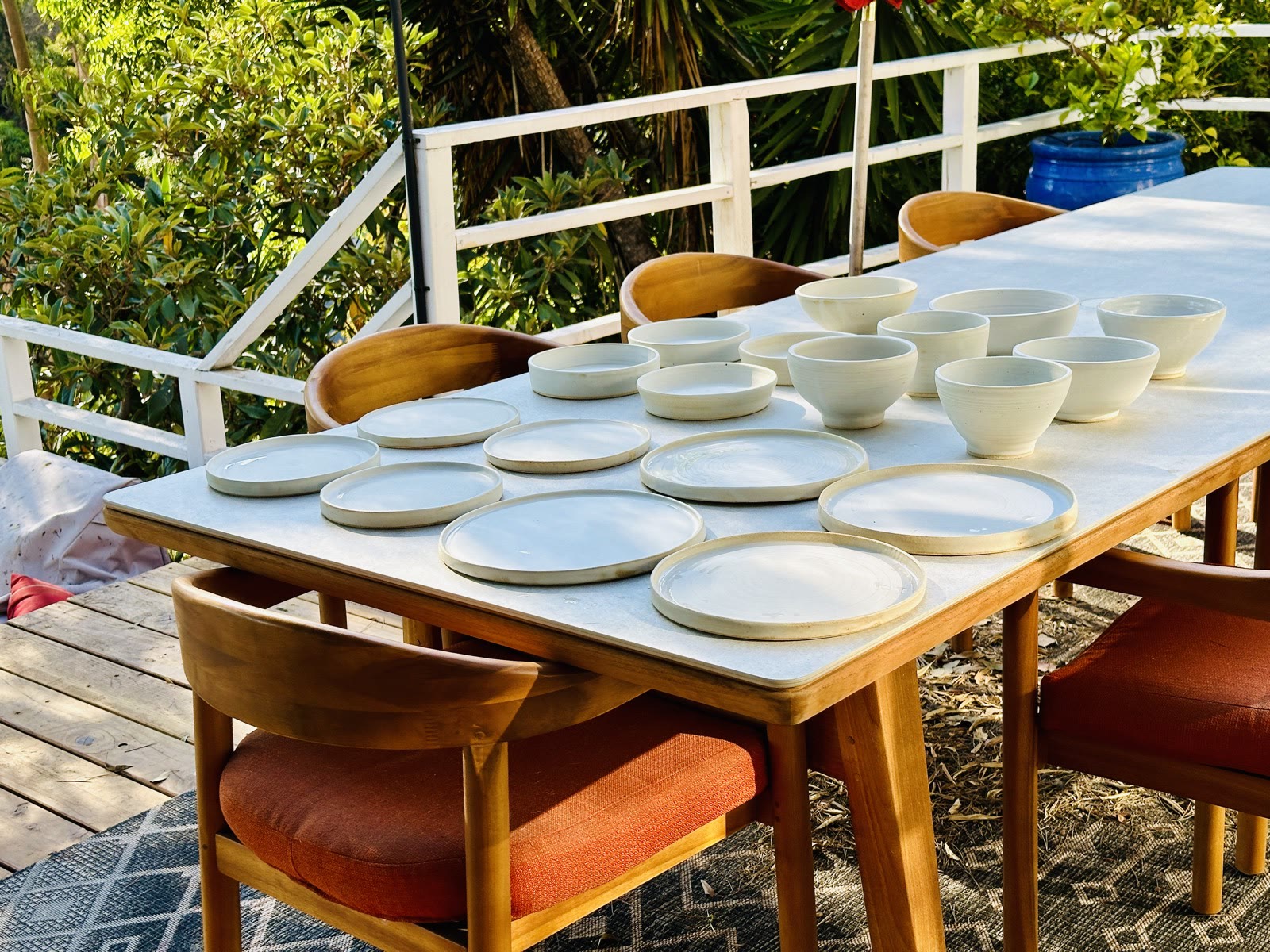 Handmade pottery by Suzanne Luna