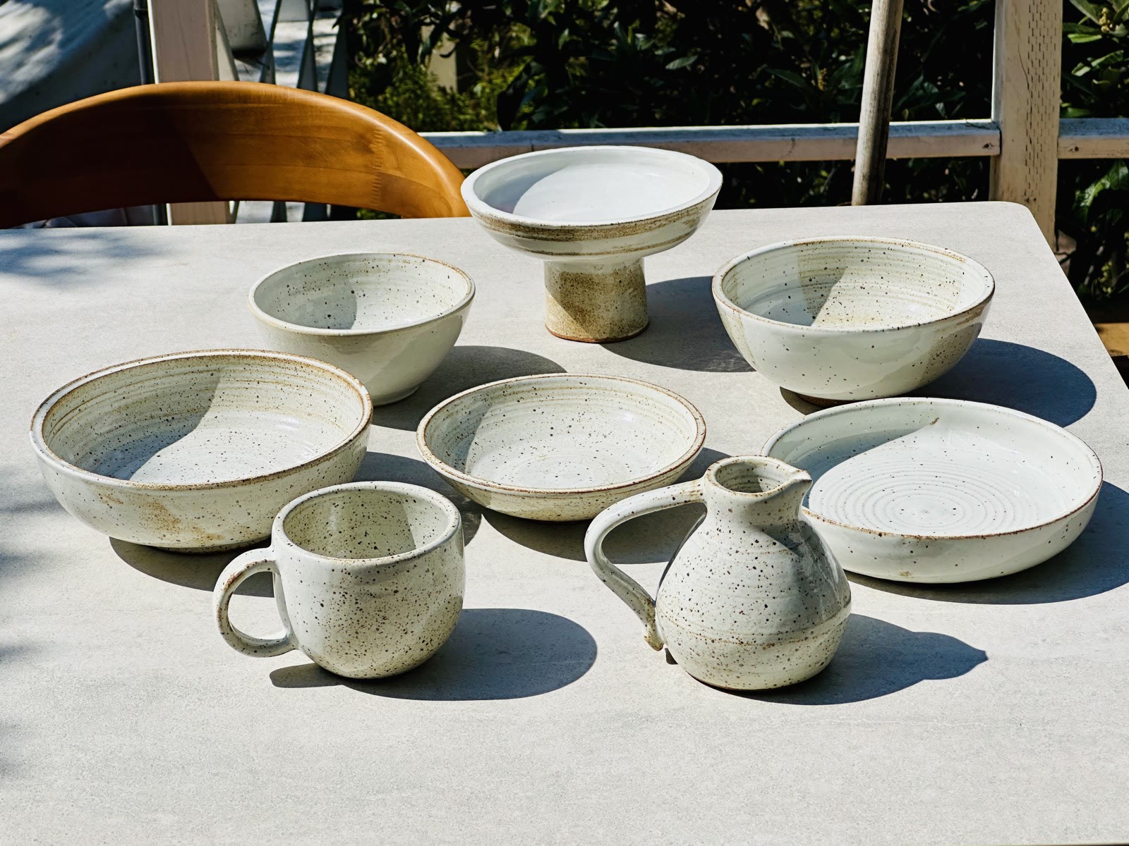Handmade pottery by Suzanne Luna