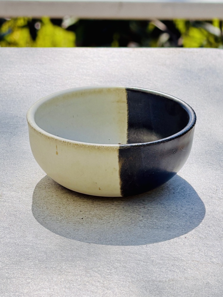 Day to night matte bowl, handmade by Suzanne Luna
