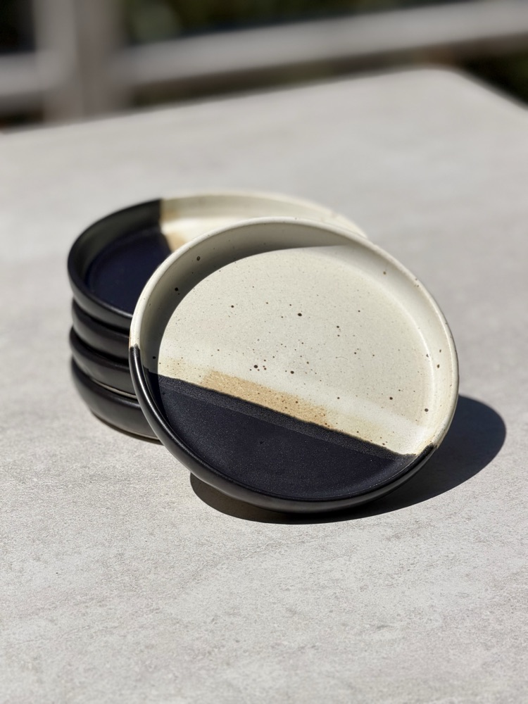 Day to night trio matte glaze (4) available, handmade by Suzanne Luna